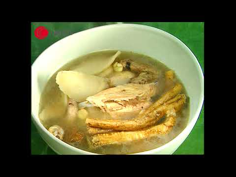 肥媽教懷孕飲食注意 黨蔘煲雞大補湯孕婦與全家都飲得 教煮三文魚扒配雜菜牛骨湯-肥媽開飯-有線電視