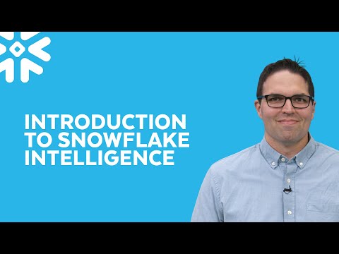 Snowflake Intelligence: All Your Knowledge. One Trusted Enterprise Agent.