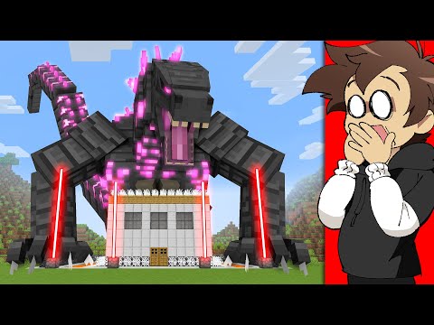 Godzilla vs Security House in Minecraft