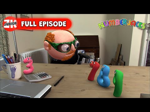 Wee Three Phone Home - Numberjacks S2 E4 Full Episode | ZeeKay Junior