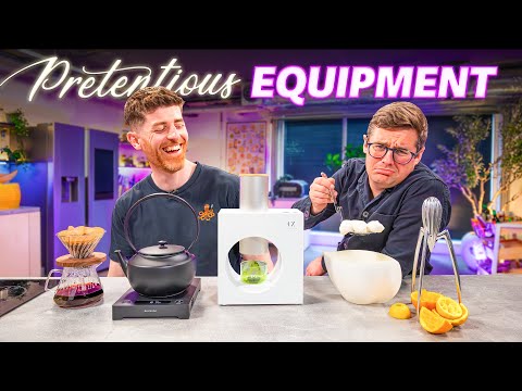 2 Chefs Review Pretentious Kitchen Equipment | Sorted Food