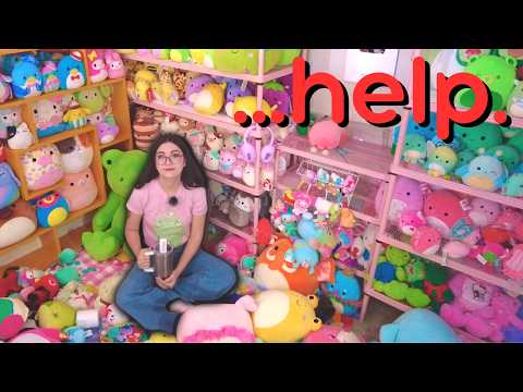 organizing my squishmallows....AGAIN