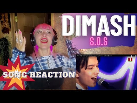 DIMASH - S.O.S song at Slavic Bazaar | Vocal Coach Song Reaction