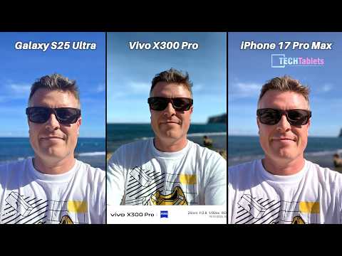 Vivo X300 Pro Vs Samsung Galaxy S25 Ultra Vs iPhone 17 Pro Max Camera Comparison!