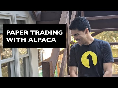 Paper Trading with the Alpaca API