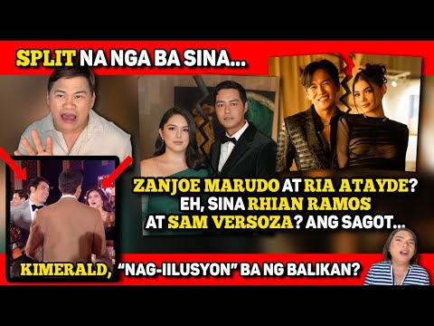 BREAK NA NGA BA SINA ZANJOE-RIA AT RHIAN RAMOS-SAM VERSOZA? SASAGUTIN! 🔴