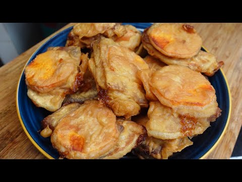 炸年糕这样做超级简单‼️🔥酥酥脆脆,年糕软呼呼还能拉丝,超级好吃😋It's super easy to make crispy fried nian gao‼🔥Crispy and crunchy