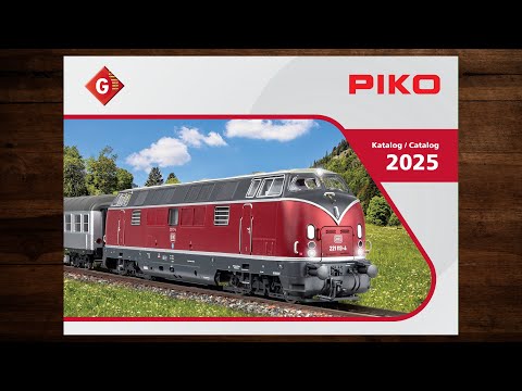 PIKO Katalog G 2025 – Modellbahn, Modelleisenbahn