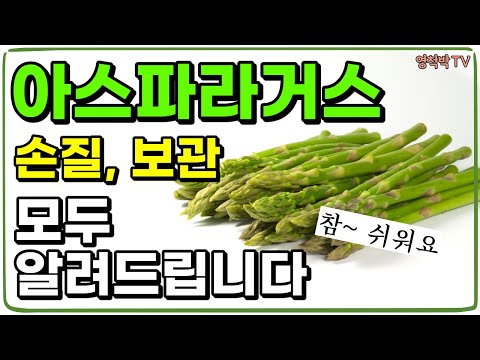 왕의 채소 '아스파라거스' 이렇게 손질하고 보관하세요!
