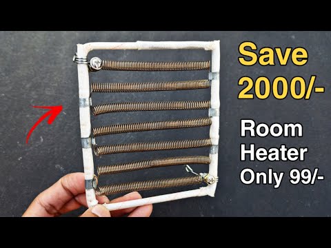 How To Make Room Heater At Home | DIY Fan Heater For Room | By - Creative Shivaji