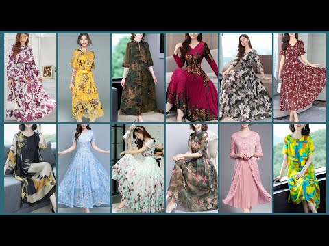 “Floral Skater Dress Inspirations for Summer & Spring”