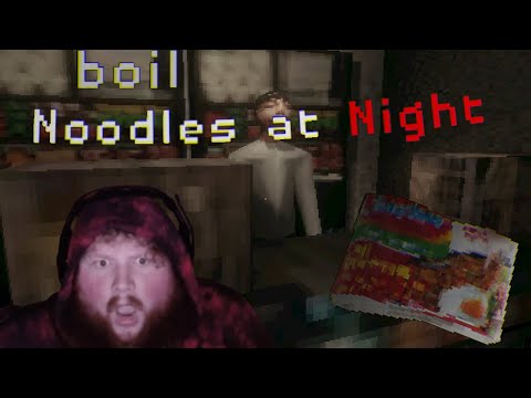 CaseOh Plays boil Noodles at Night
