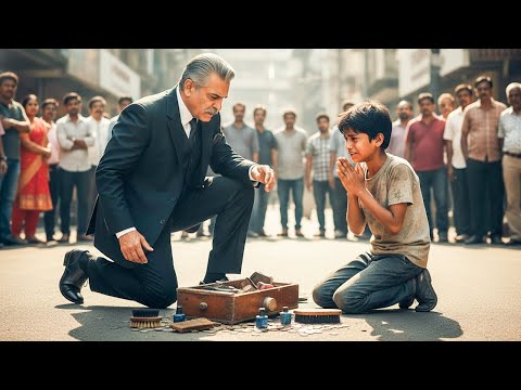 घमंडी अरबपति ने गूँगे बूट पॉलिश वाले को थप्पड़ मारा... सोचा नहीं था कि वही उसकी जान बचाएगा!