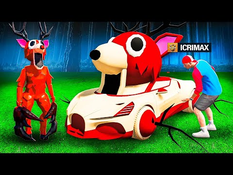 Ich KLAUE alle 99 NÄCHTE im WALD AUTOS in GTA 5!