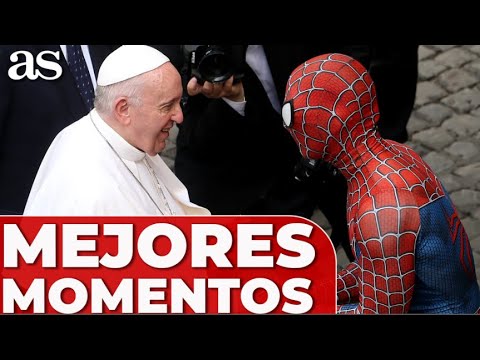 Los MEJORES MOMENTOS del PAPA FRANCISCO: un PAPA ALEGRE y CERCANO