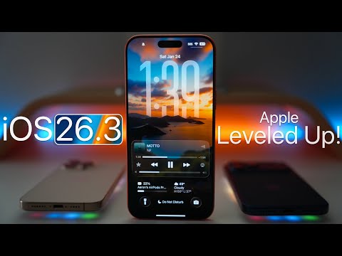 iOS 26.3 - Apple Leveled Up!