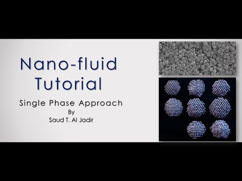 Nano-fluid flow within a Pipe Simulation | Single Phase |ANSYS
