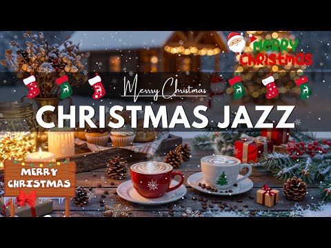 [Merry Christmas Jazz] ☕🎄 Cozy Coffee Music and Delicate Bossa Nova Piano for Good Moods