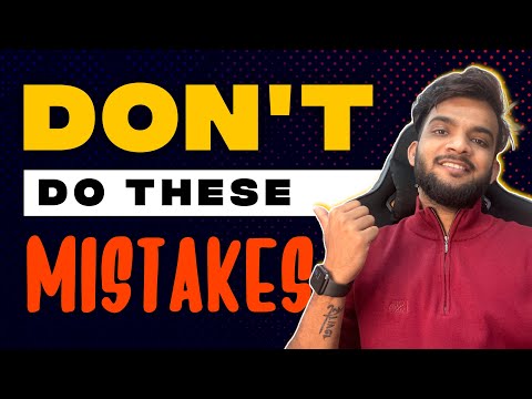 4 MISTAKES THAT I DID IN College TO LOSE OUT ON MANY OPPORTUNITIES