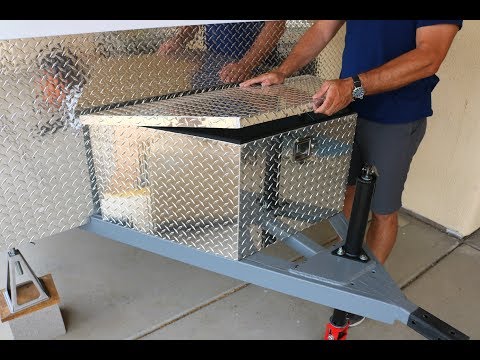 DIY Battery Tool Box Build - Travel Trailer Project