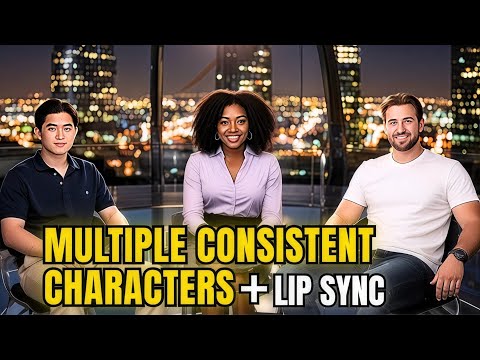 How to Create Multiple Consistent Characters with Lip Sync