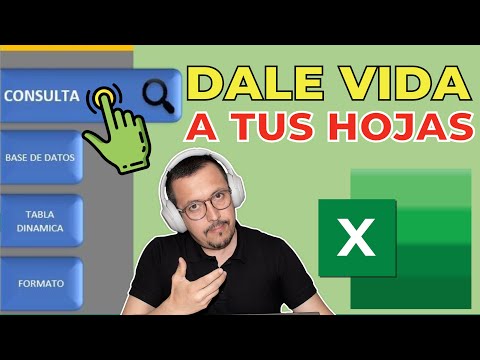 Do this to create an INTERACTIVE MENU in Excel with buttons to hide sheets.