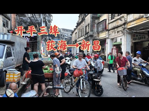 台山百曉：今日帶大家來看看開平市的狄海，曾經繁榮昌盛的埠頭如今變成殘垣斷壁，不禁讓人惋惜，再與今日之開平對比，無言是雪上加霜！#kaiping #開平