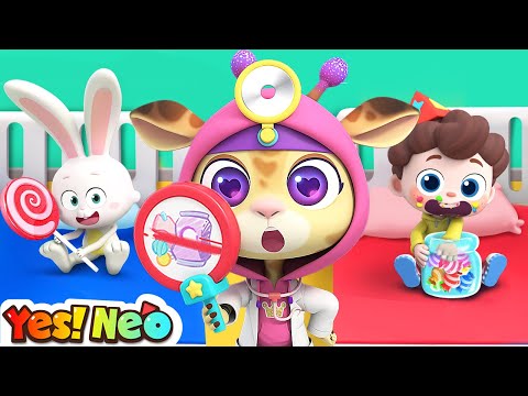 Ow! I Have a Toothache | Say No to Sweets | Good Habits | Nursery Rhymes & Kids Songs | Yes! Neo