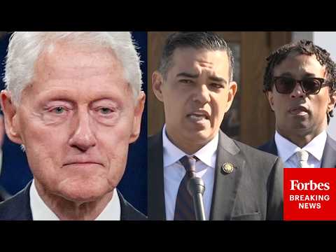 BREAKING NEWS: Robert Garcia & Oversight Dems Preview Bill Clinton Testimony Before Epstein Probe