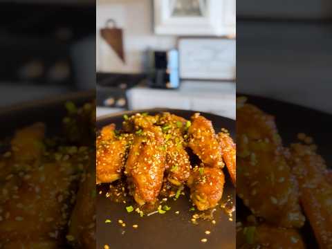 Day 8: Crispy Honey Garlic Chicken Wings
