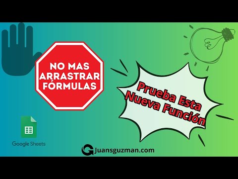 New formula in Sheets to drag any function!