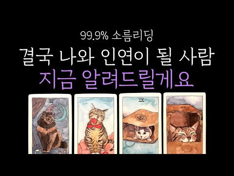 [타로] ⚠️소름보장❗결국 나와 진짜 인연이 될 사람 알려드릴게요