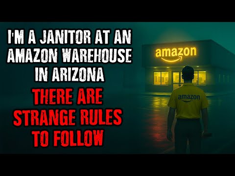 I'm a Night Janitor at an Amazon Warehouse in Arizona...There are STRANGE RULES to follow!