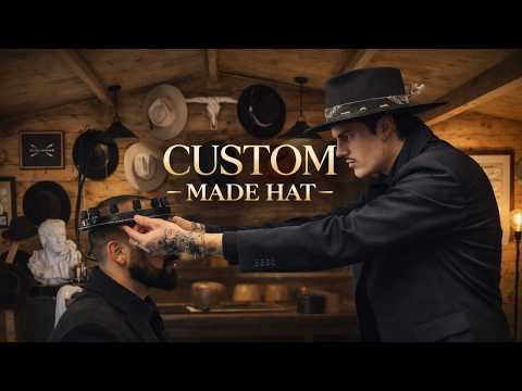 CREATING A CUSTOM COWBOY HAT - Full Process