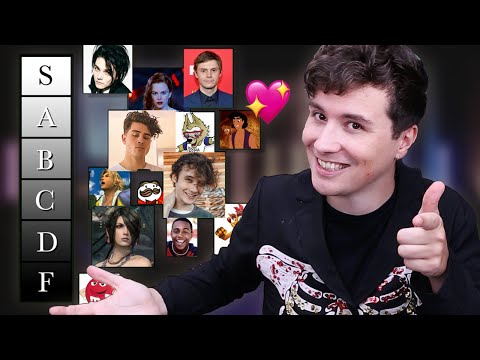 Dan's Gay Crushes ULTIMATE TIER LIST