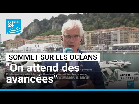 Sommet pour les océans : "On attend des avancées" • FRANCE 24