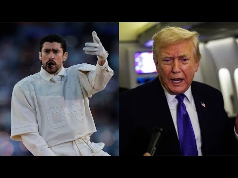 Trump dealt HUMILIATION from Bad Bunny at Super Bowl halftime show