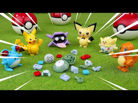 Pokemon Mega Construx / Stop Motion Building