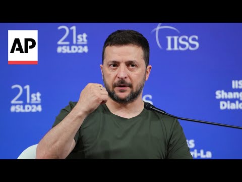 Shangri-la Dialogue: Zelenskyy 'disappointed' some leaders have not yet committed to peace summit