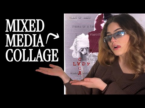 I TRIED MIXED MEDIA FOR THE FIRST TIME