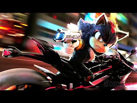 ALL Sonic VS Shadow FIGHTS in Sonic 3 🌀 4K