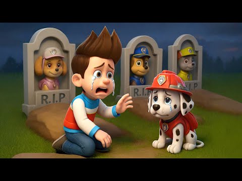 What Happened To My Three Friends | Paw Patrol 3D Animation | PAW Patrol Ultimate Rescue | Rainbow 3