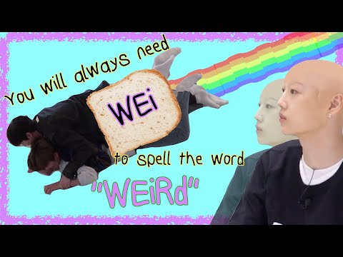'WEi' actually is shortened from 'WEird' [위아이는 이상한 사람들인가....?]