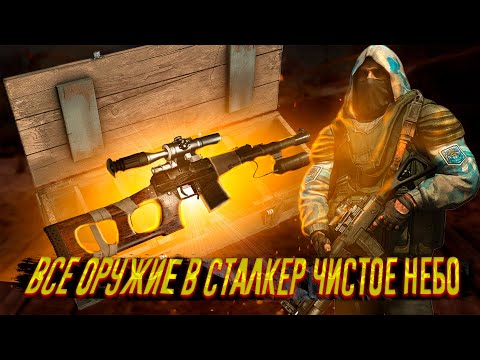 ВСЕ ОРУЖИЕ В СТАЛКЕР ЧИСТОЕ НЕБО