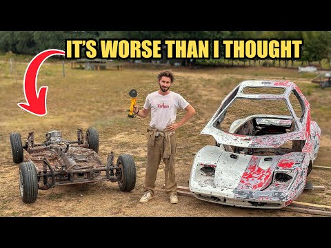 I Took the Body Off My Abandoned 80s Supercar - The Chassis Is a Disaster