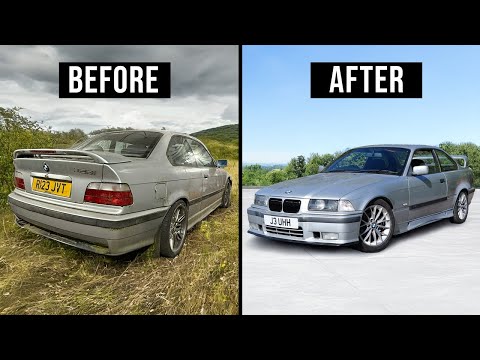 FULL BUILD - SAVING AN ABANDONED BMW E36 FROM BEING SCRAPPED