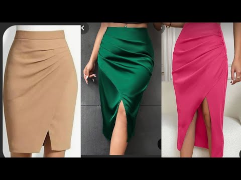 How To Draft A Draped Skirt  Pattern / How To Make A Ruched Skirt pattern