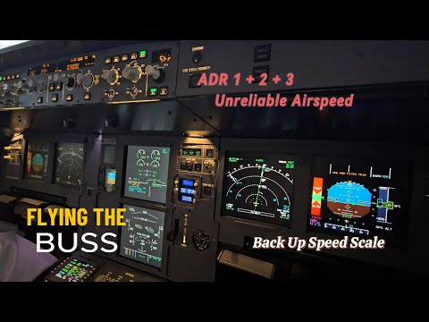 A320 Tutorial: Tips on How to fly the BUSS (Back-Up Speed Scale)