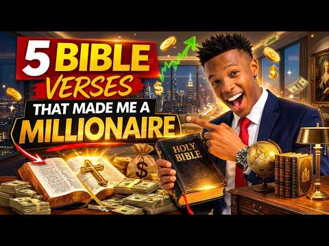 5 BIBLE Verses That Made Me a MILLIONAIRE