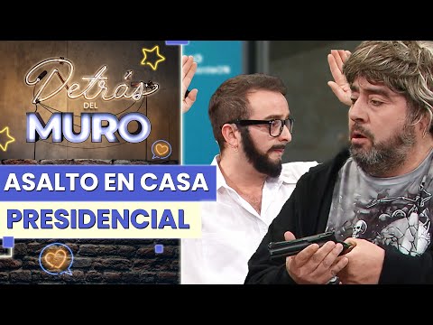 ¡PELIGROSOS DELINCUENTES! Chofi y el presidente fueron asaltados en su casa - Detrás del Muro🧱